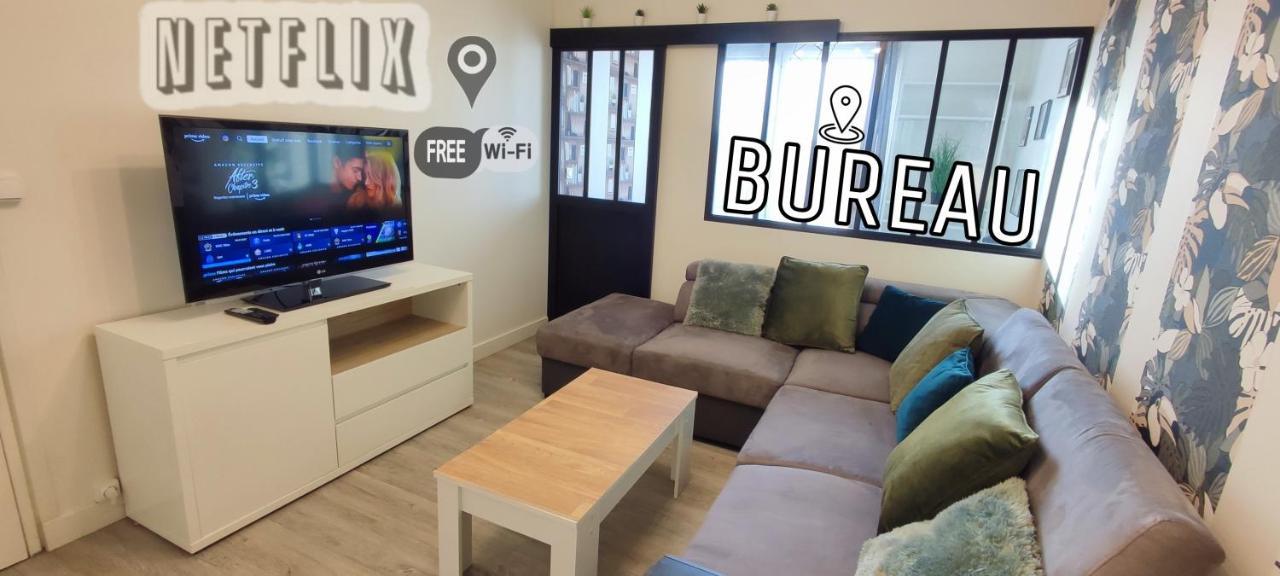 T4 Massy Tgv By Beds4Wanderlust - 80M2 Avec Terrasse Et Bureau - Proche Coulee Verte - Ideal Pro Ou Famille Eksteriør bilde